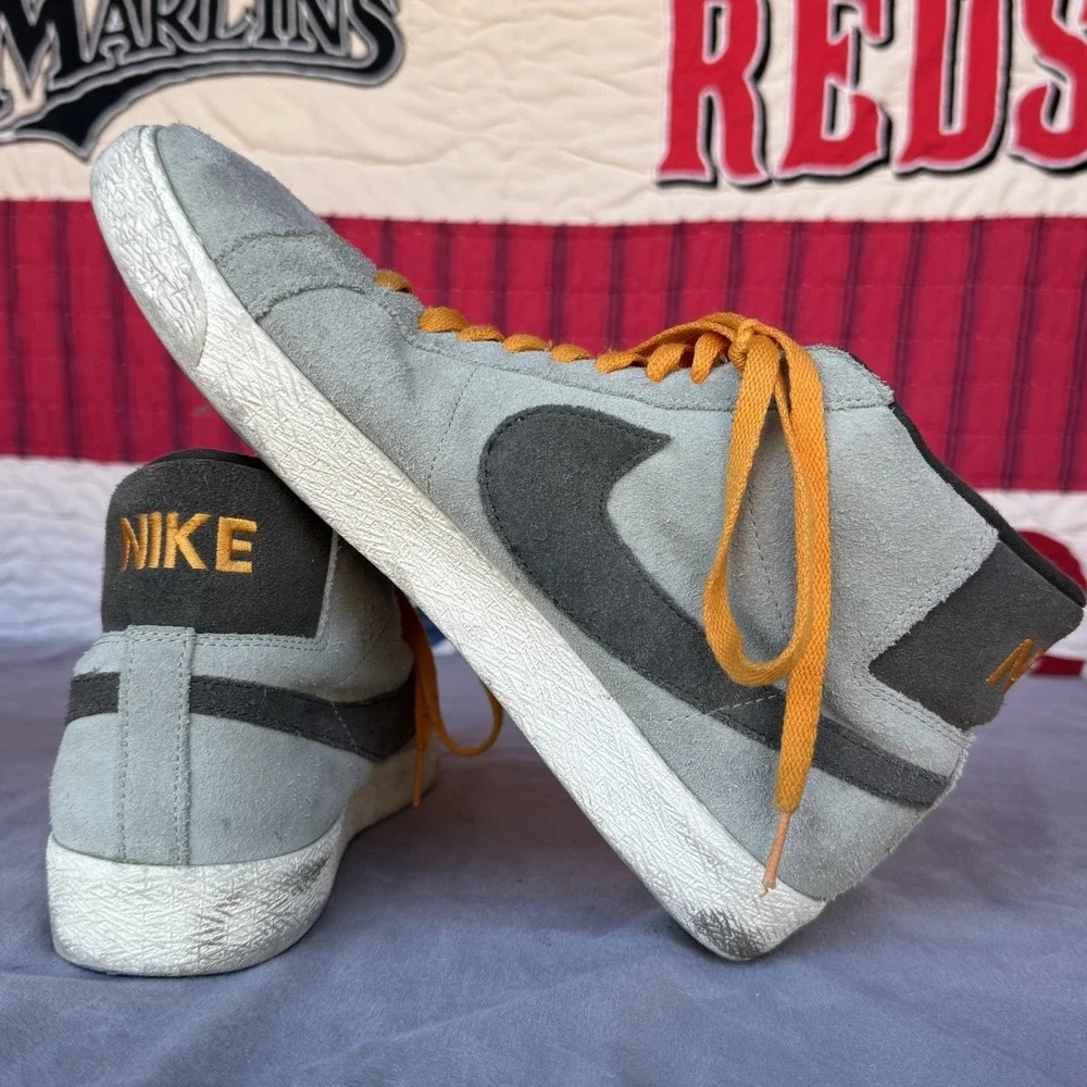 Size 11.5 - NIKE SB ZOOM BLAZER‎ MID JADE HORIZON SEQUOIA 864349-301